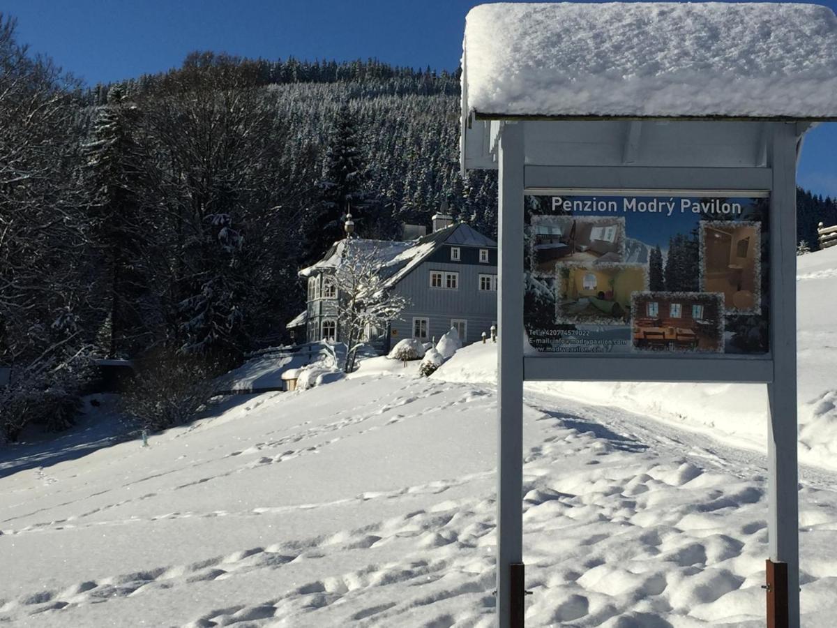 Penzion Modry Pavilon Dolní Malá Úpa Eksteriør billede